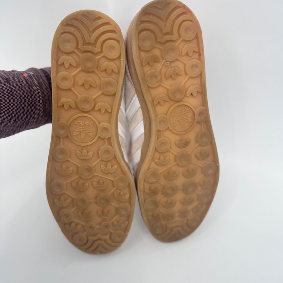 Adidas Originals Gazelle Indoor Sneakers Sandy Pink Cloud White Gum Women's 10 - Picture 9 of 11